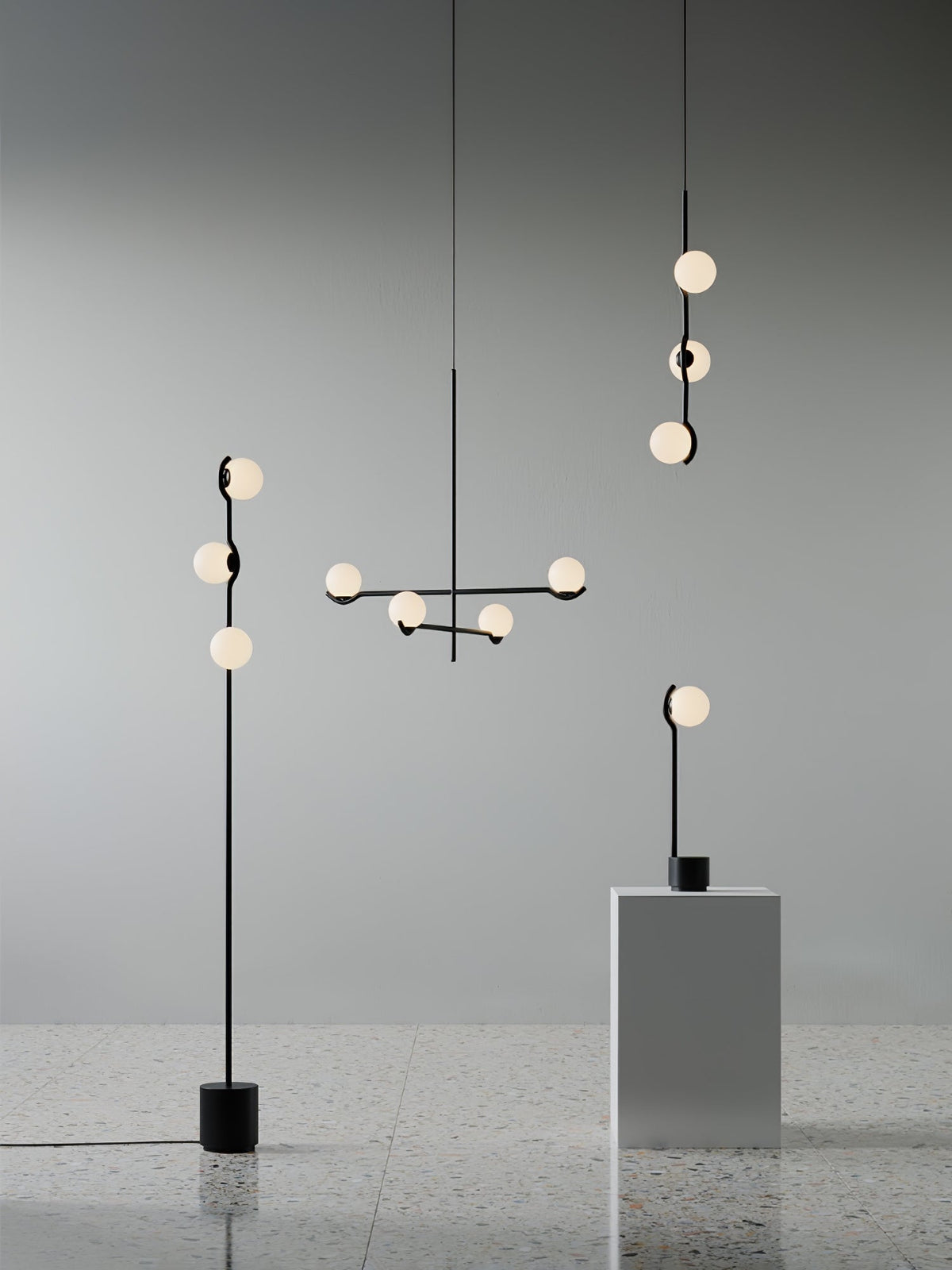 Bora Minimalistische glas hanglamp