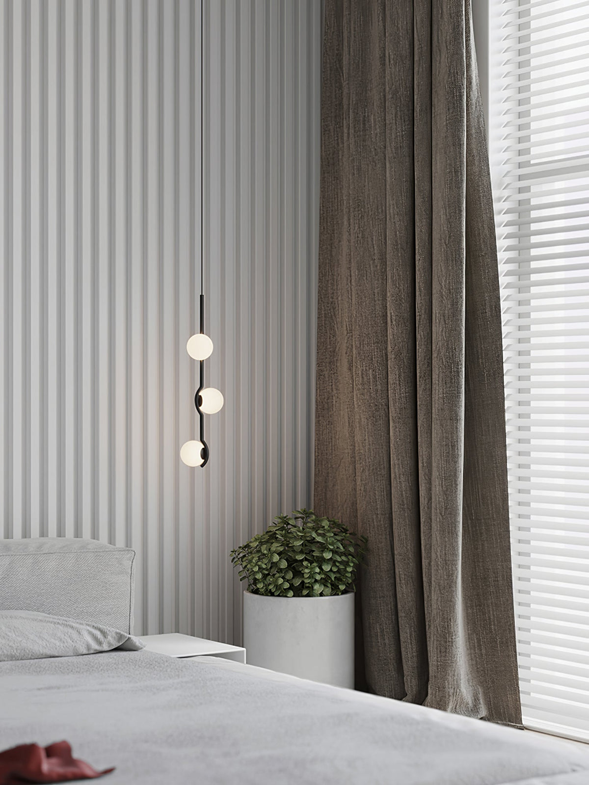 Bora Minimalistische glas hanglamp