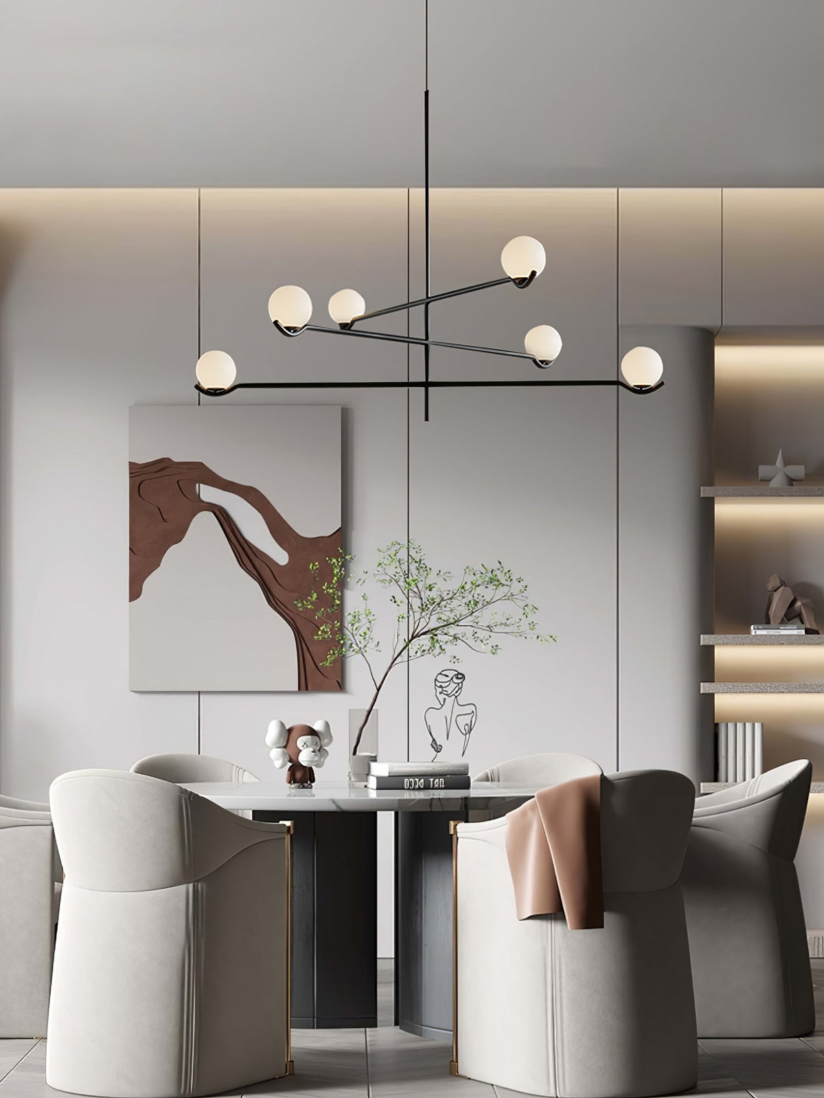 Bora Minimalistische glas hanglamp