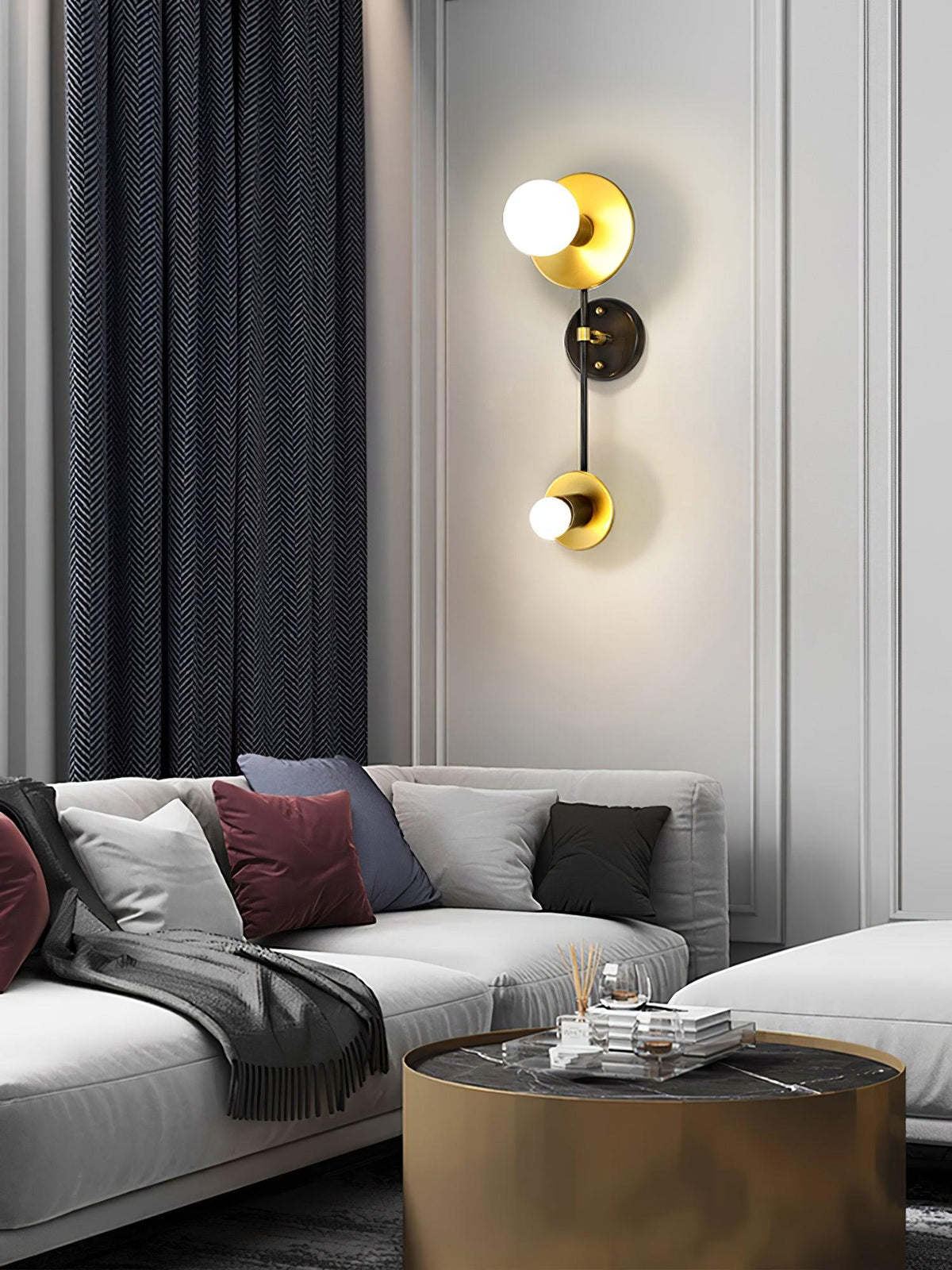 Balance Premium elegantie Schaalmarmeren wandlamp