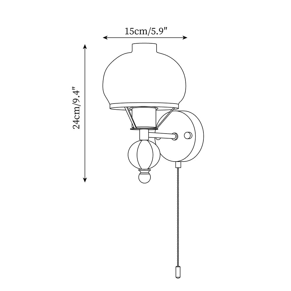 Orbitio wandlamp