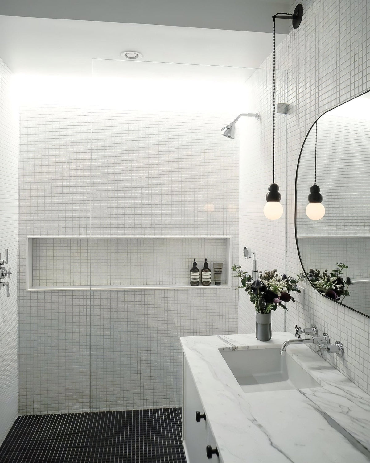Cin Ball Series wandlamp van glas