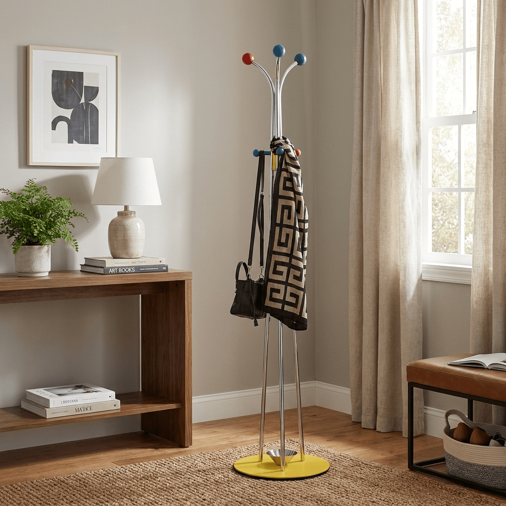 Noriine vloerlamp met balvormige bovenkant