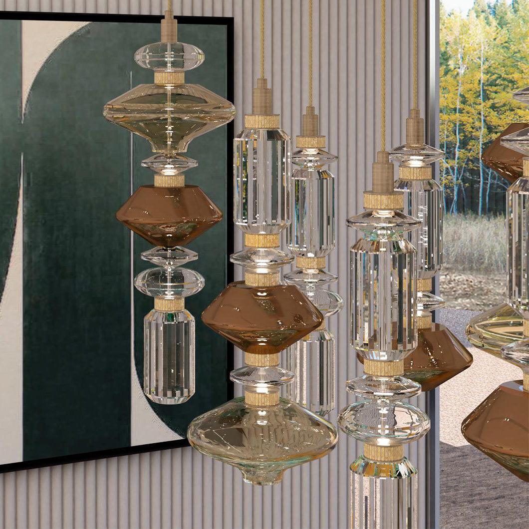 Veliora glas hanglamp luxe