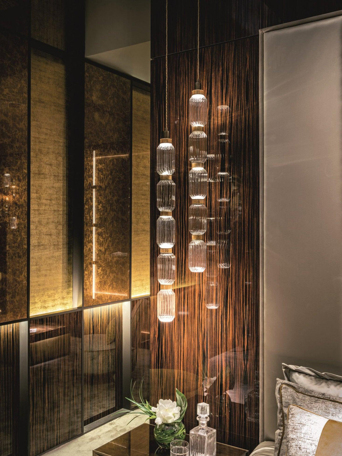 Veliora glas hanglamp luxe