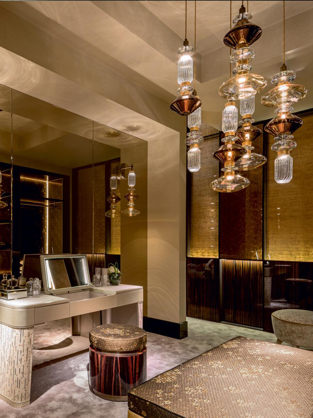 Veliora glas hanglamp luxe
