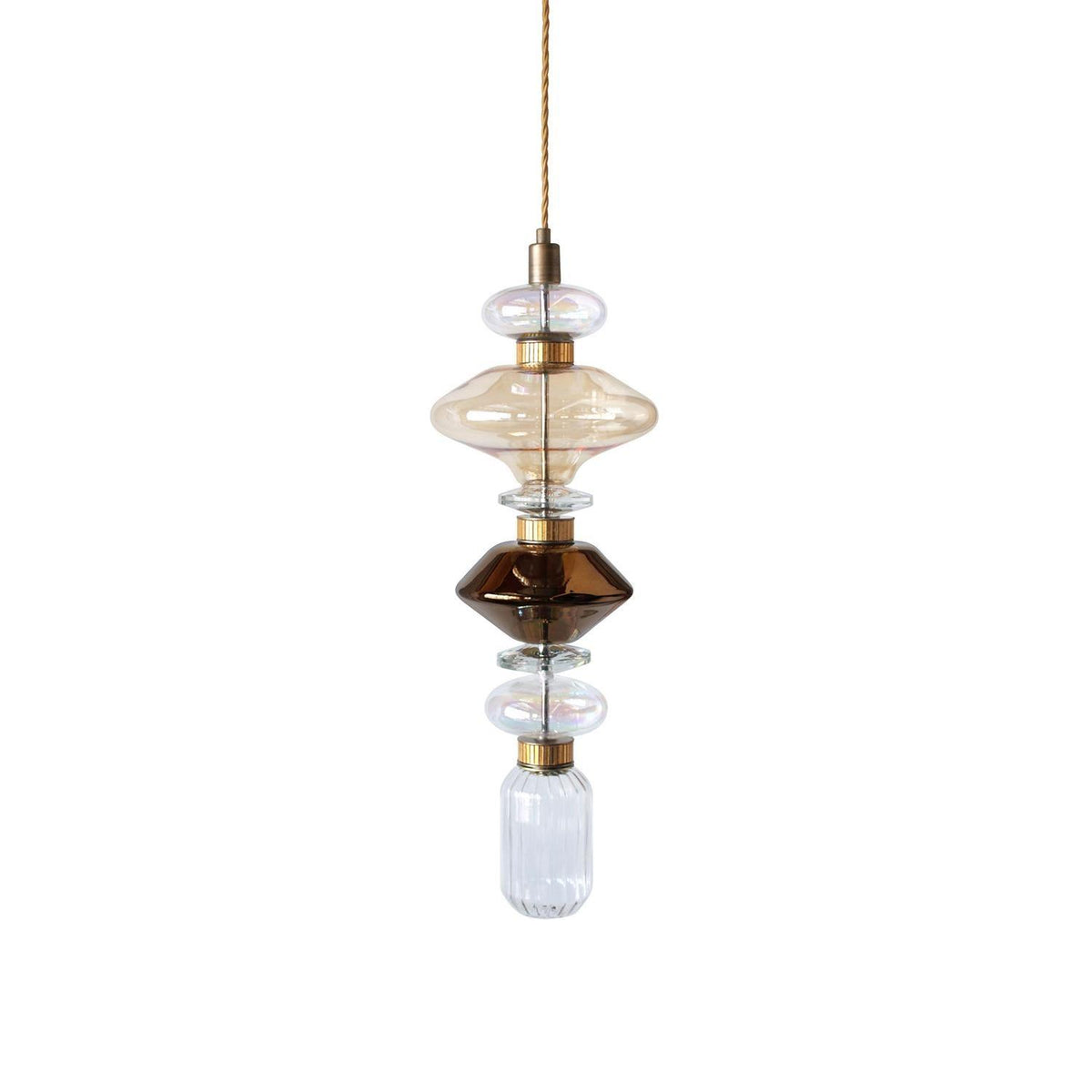 Veliora glas hanglamp luxe
