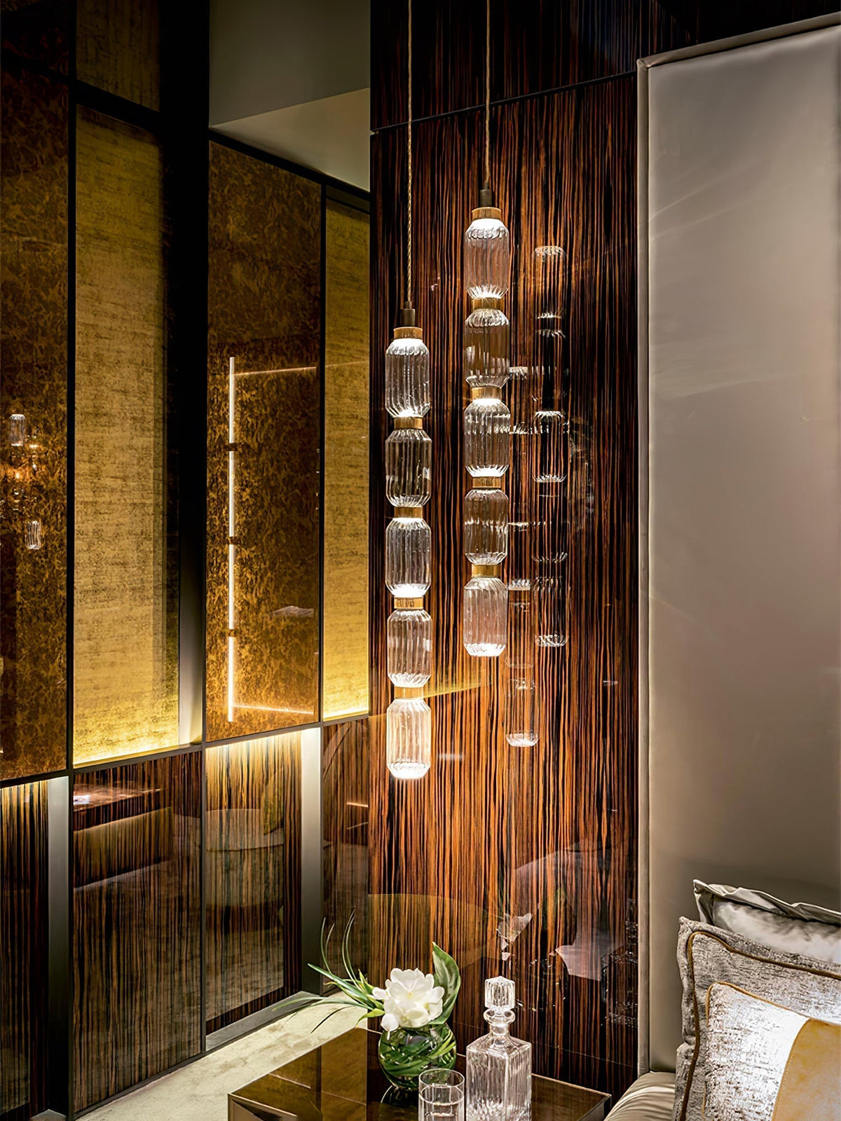 Veliora glas hanglamp luxe