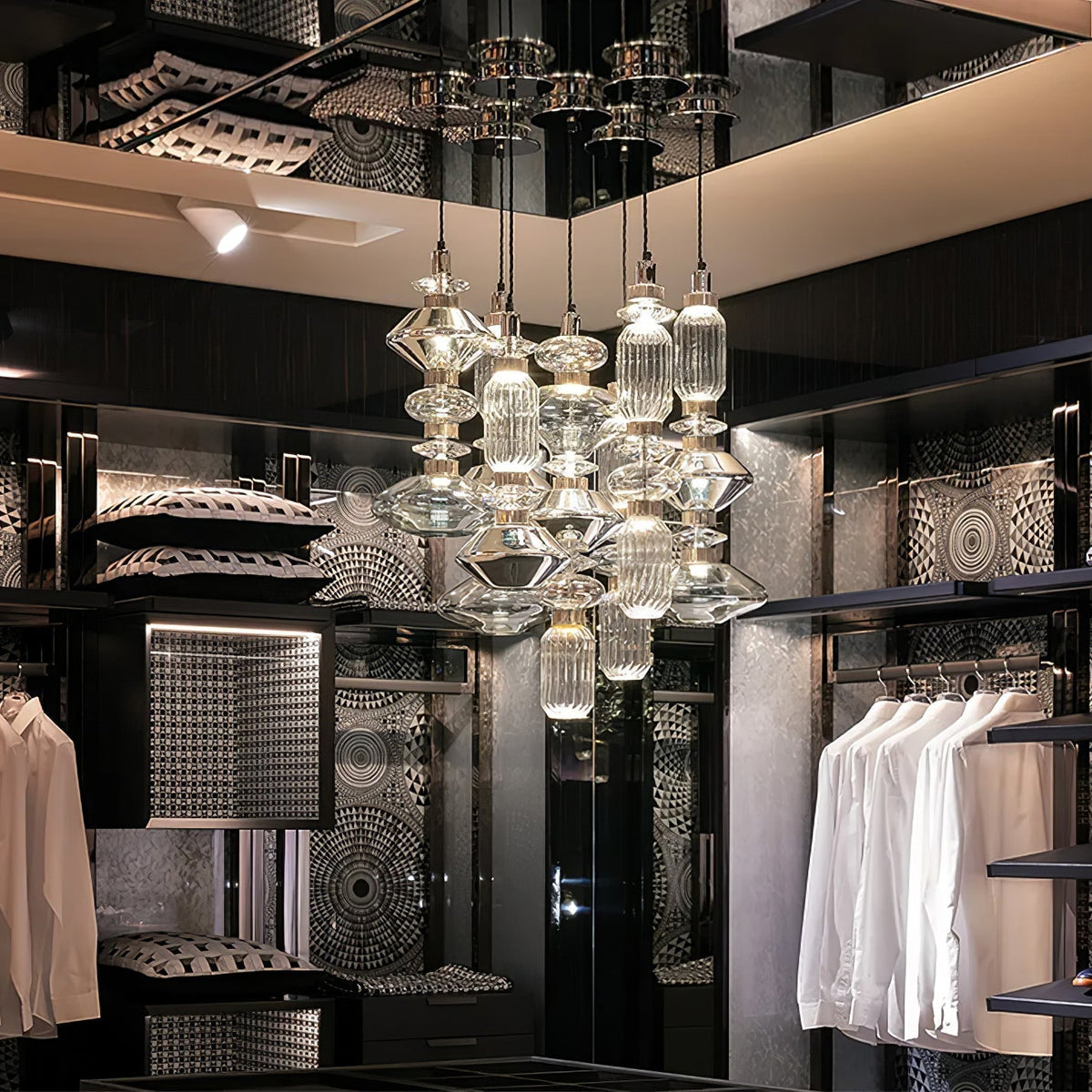 Veliora glas hanglamp luxe