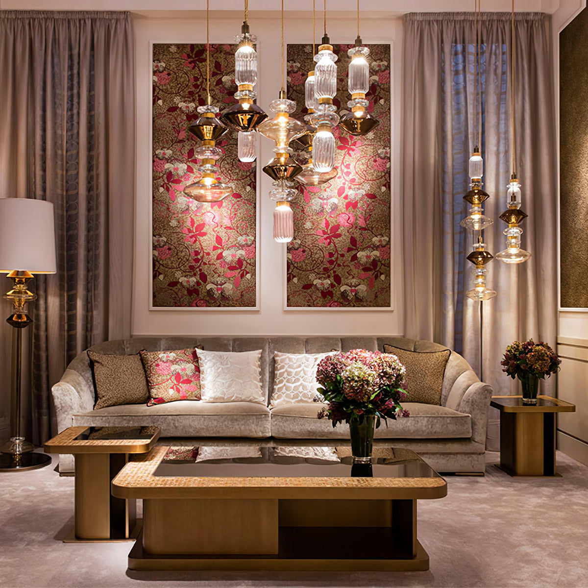 Veliora glas hanglamp luxe