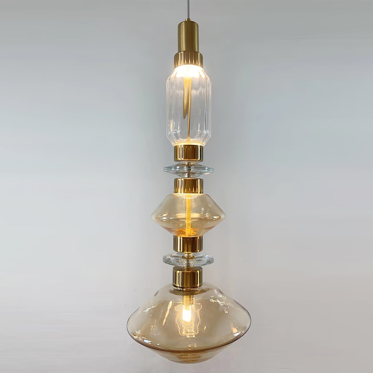 Veliora glas hanglamp luxe