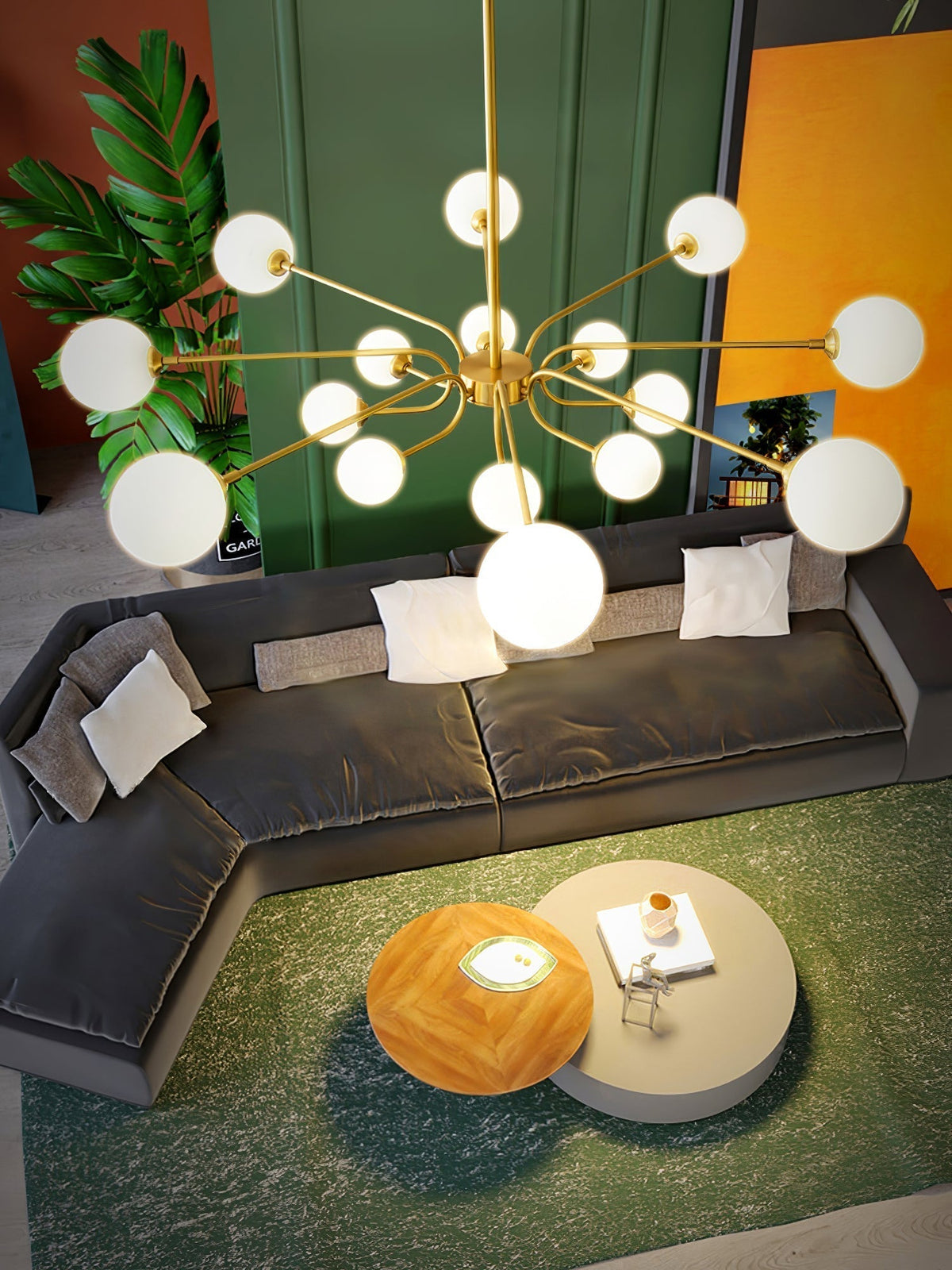 Wace kroonluchter Wace bollen Arm Modern
