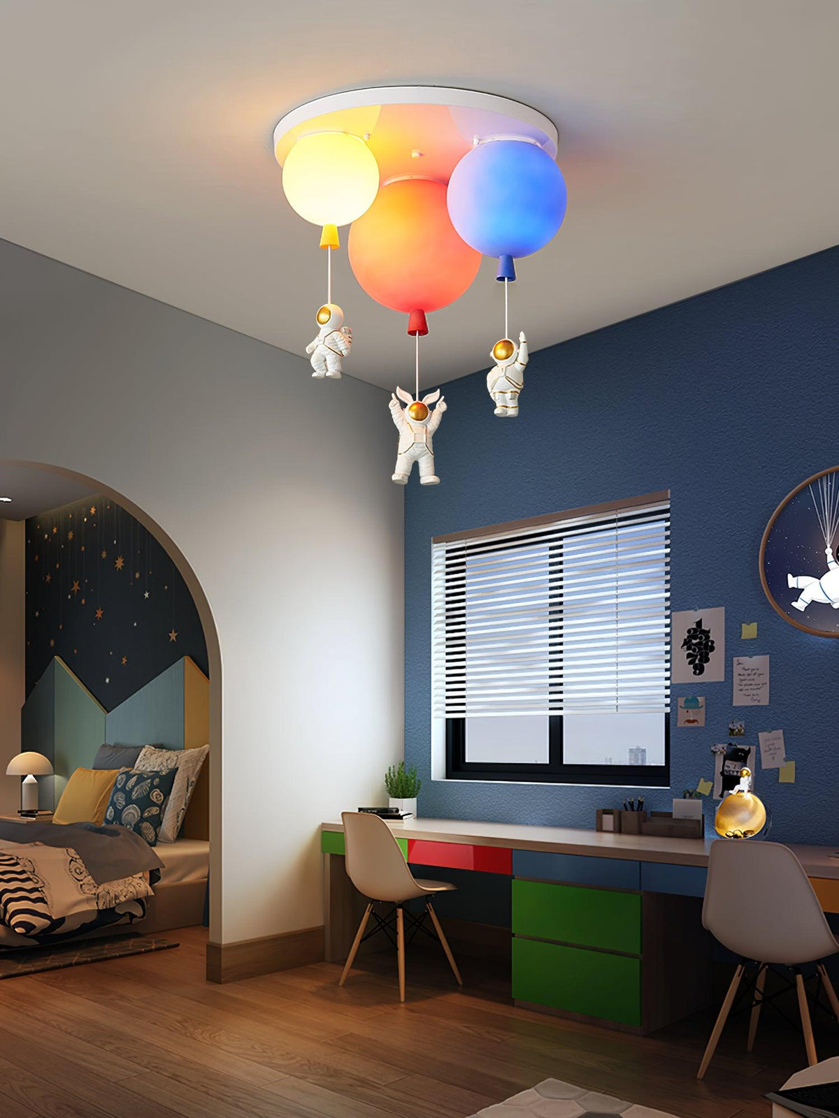 Gorvin Frosted Balloon Combinations plafondlamp
