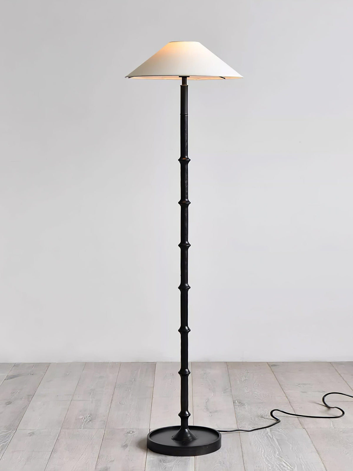 Zen vloerlamp van bamboe