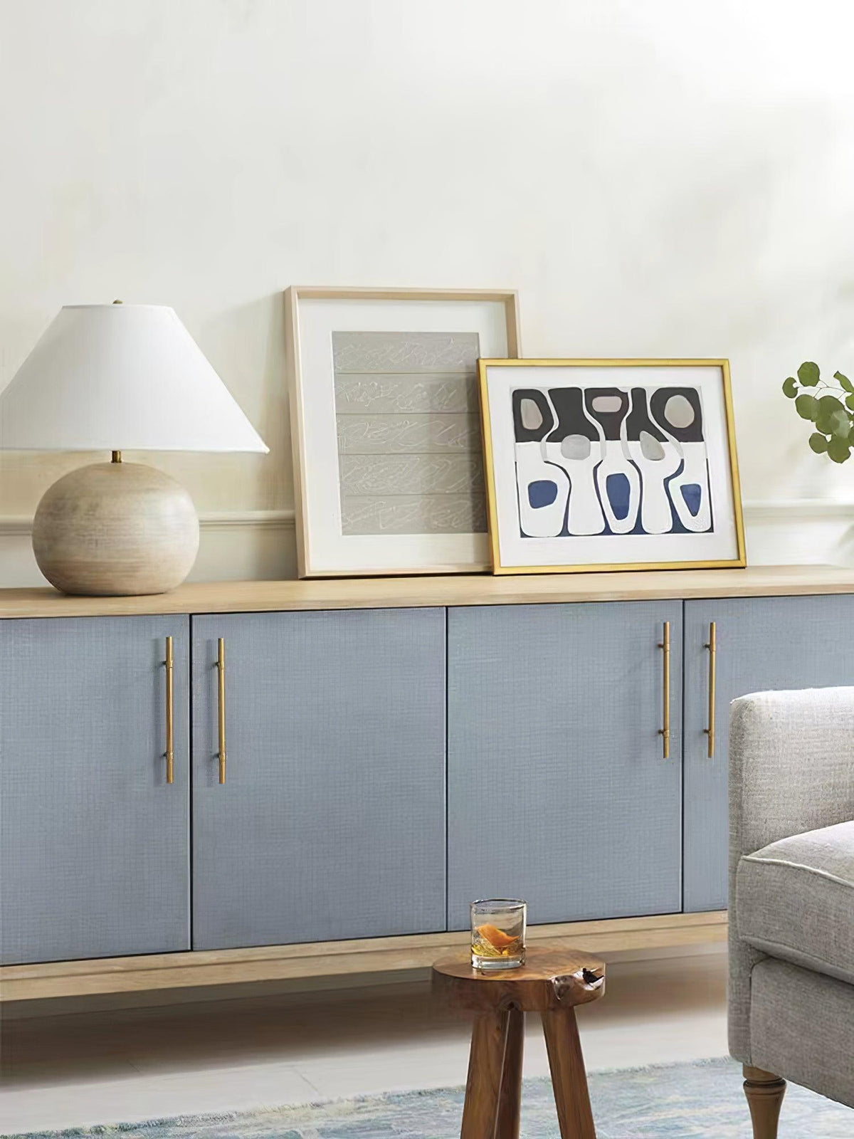 Domino Minimalistische houten tafellamp