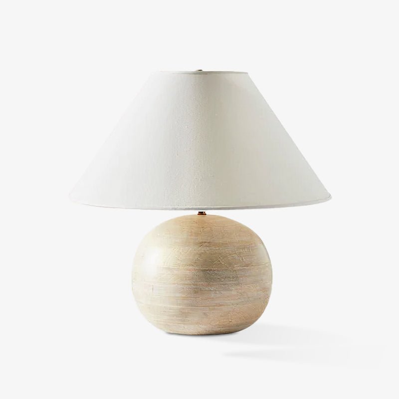 Domino Minimalistische houten tafellamp