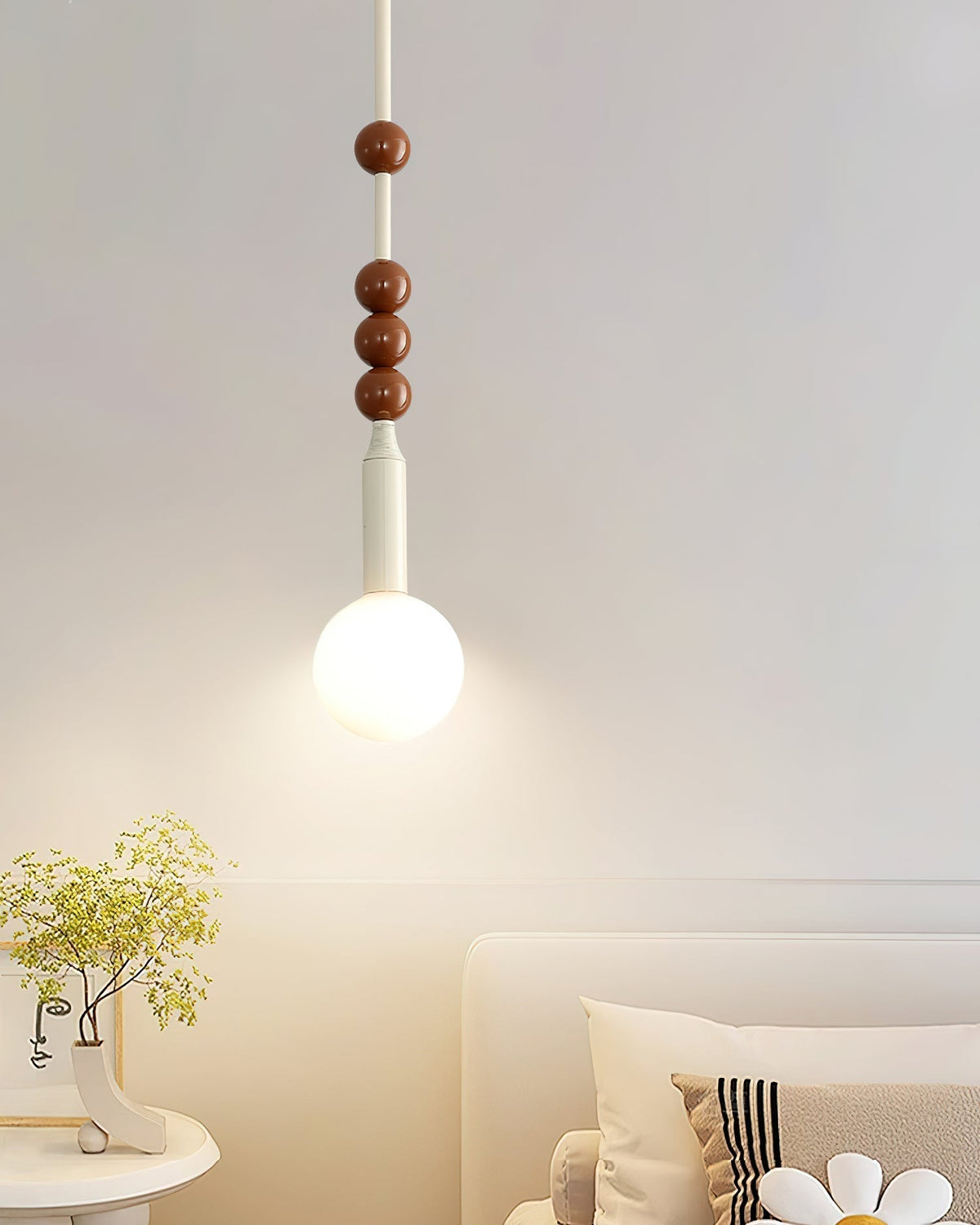 Coshae Noordse kunst glas hanglamp