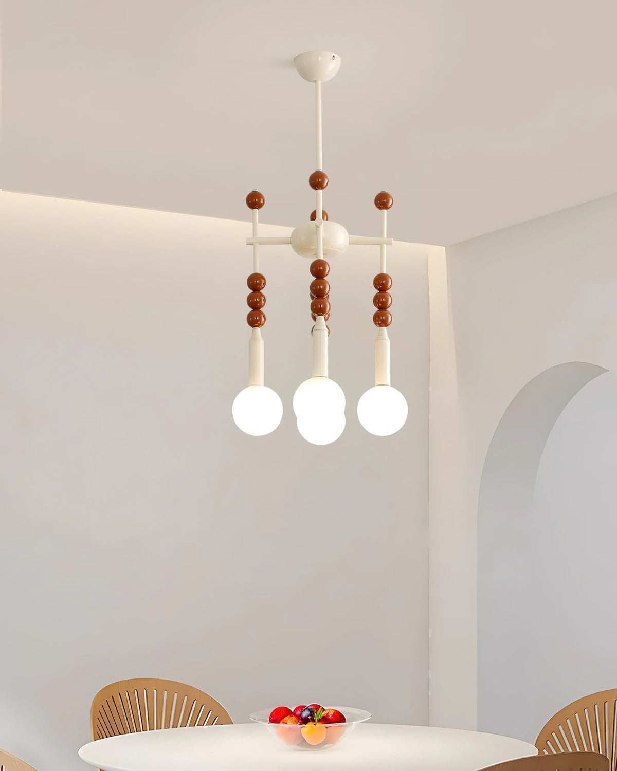 Coshae Noordse kunst glas hanglamp