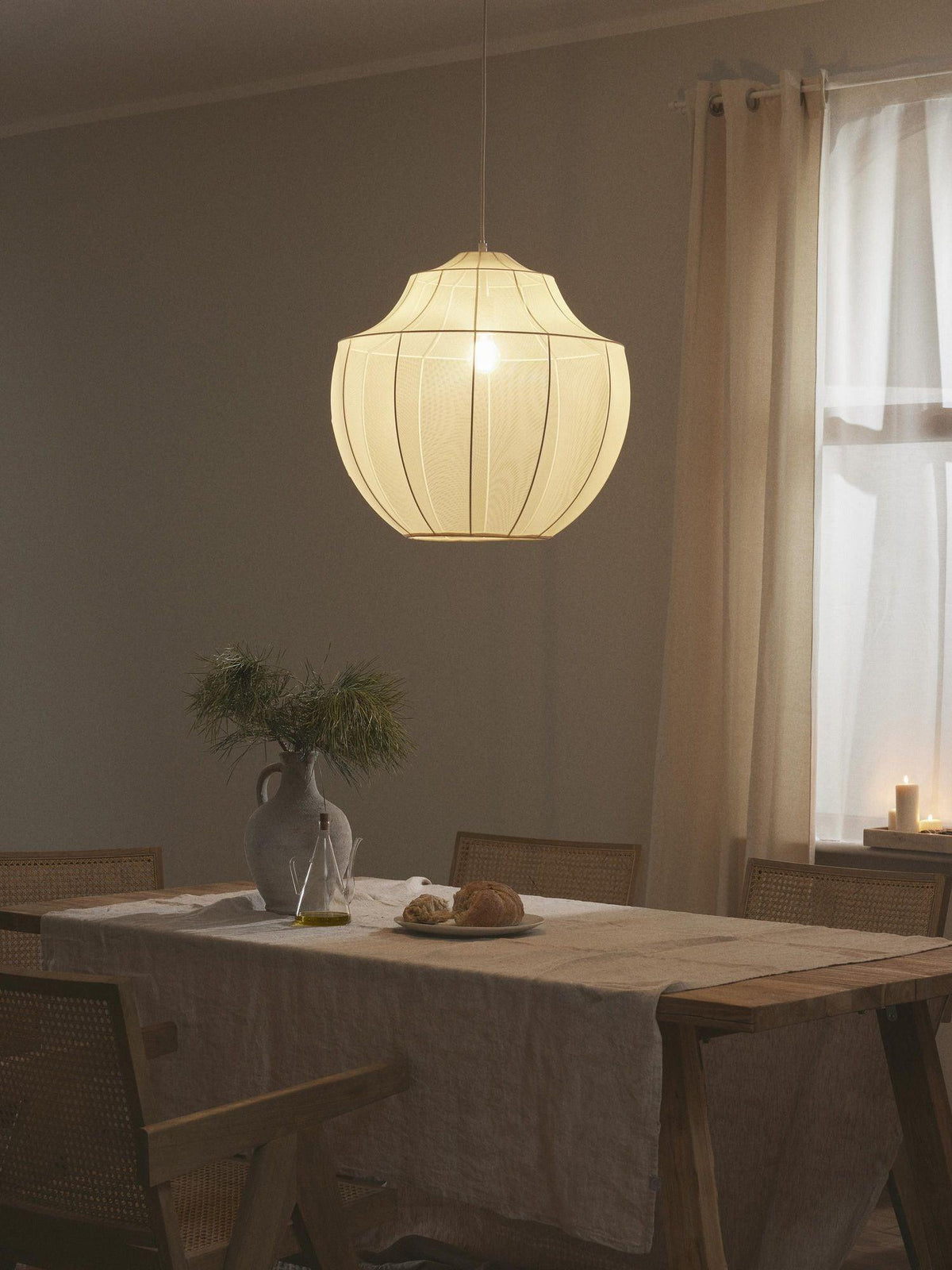 Frigen Premium elegantie Mesh stof hanglamp