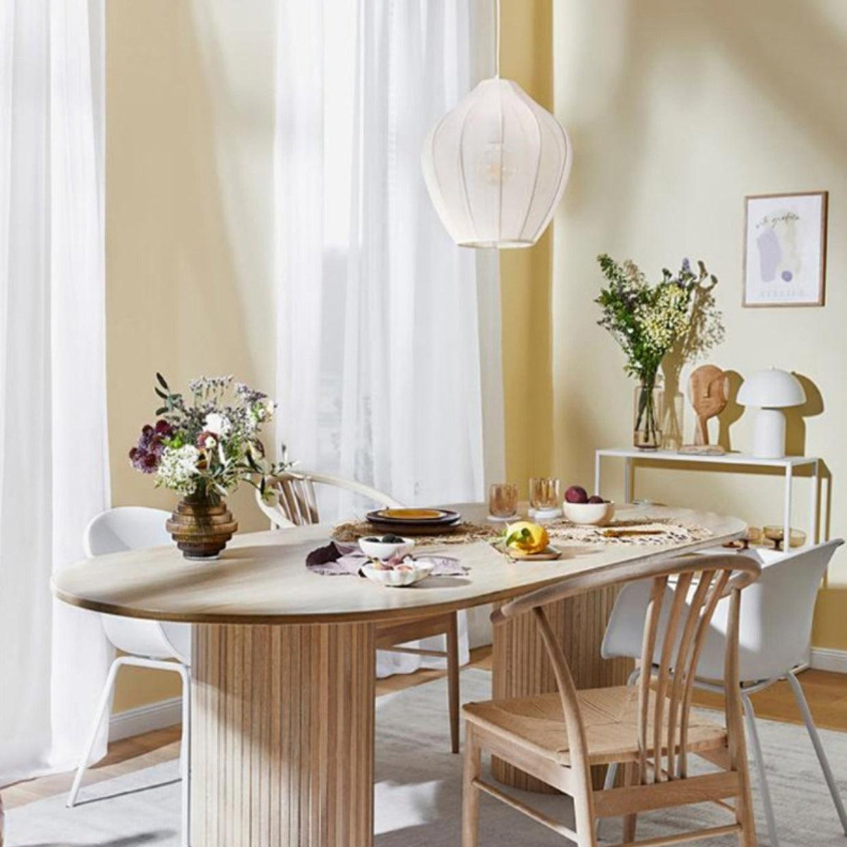 Frigen Premium elegantie Mesh stof hanglamp