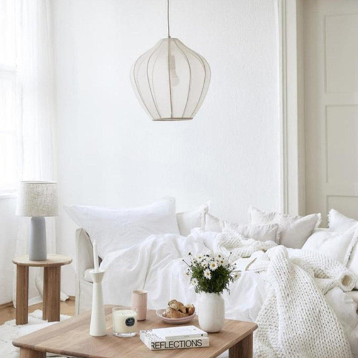 Frigen Premium elegantie Mesh stof hanglamp