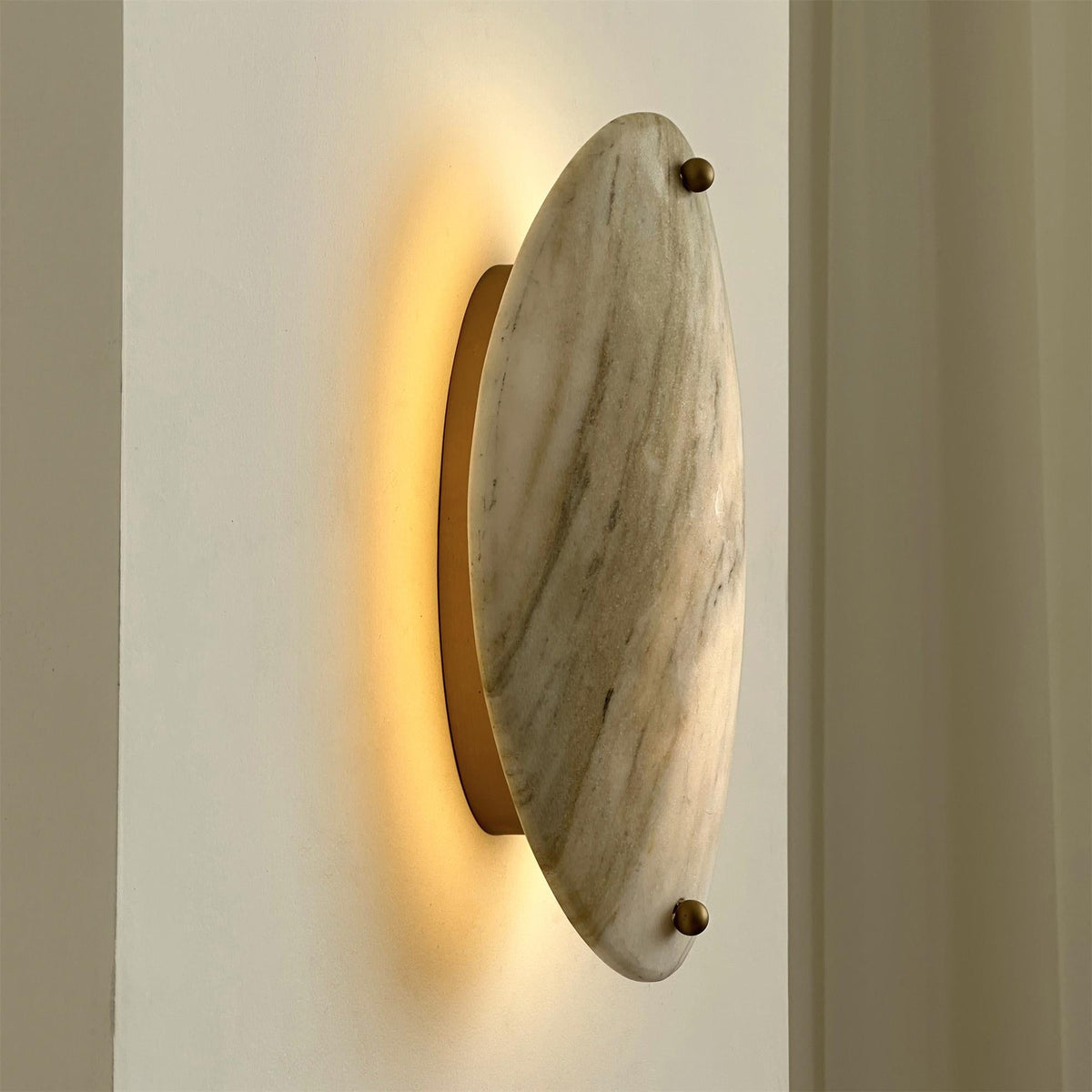 Kovex moderne minimalistische wandlamp met marmer