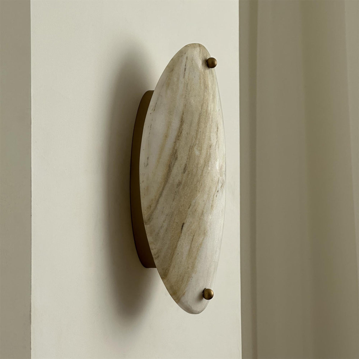 Kovex moderne minimalistische wandlamp met marmer