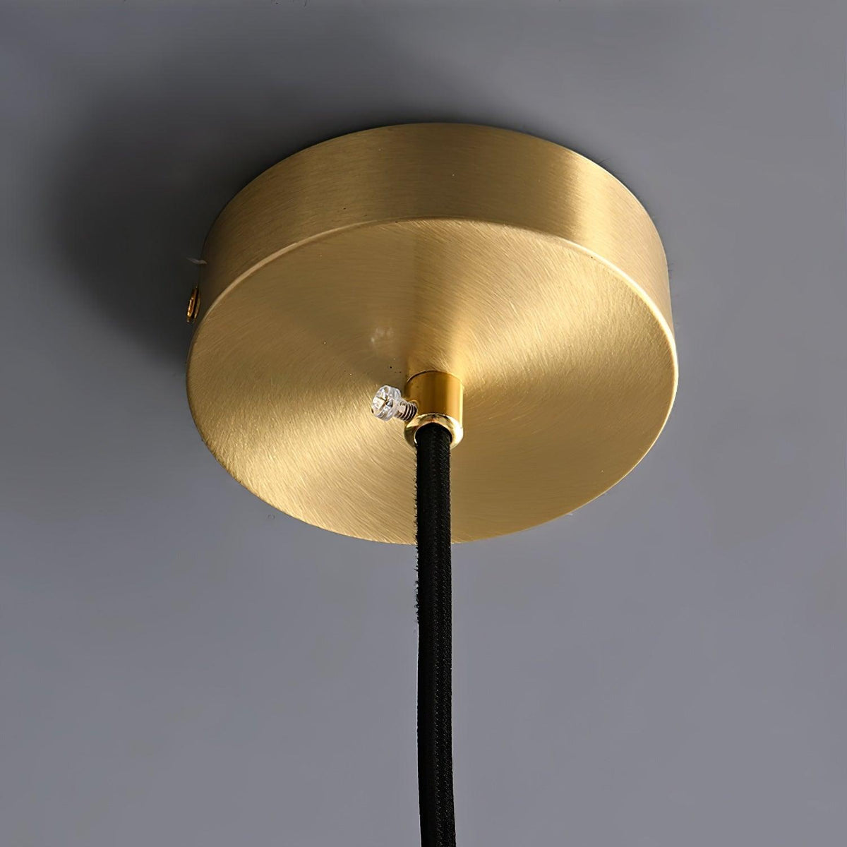 Cove messing & glas glamoureus hanglamp