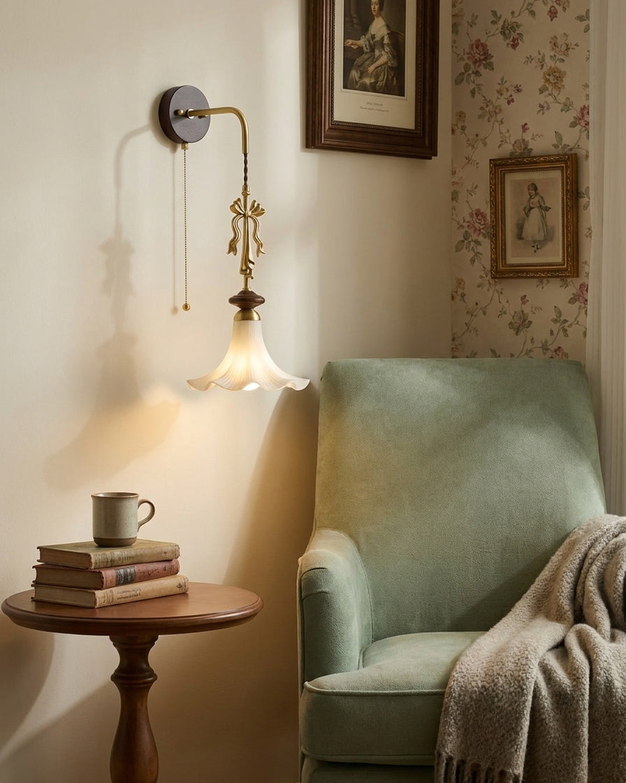Lilac wandlamp