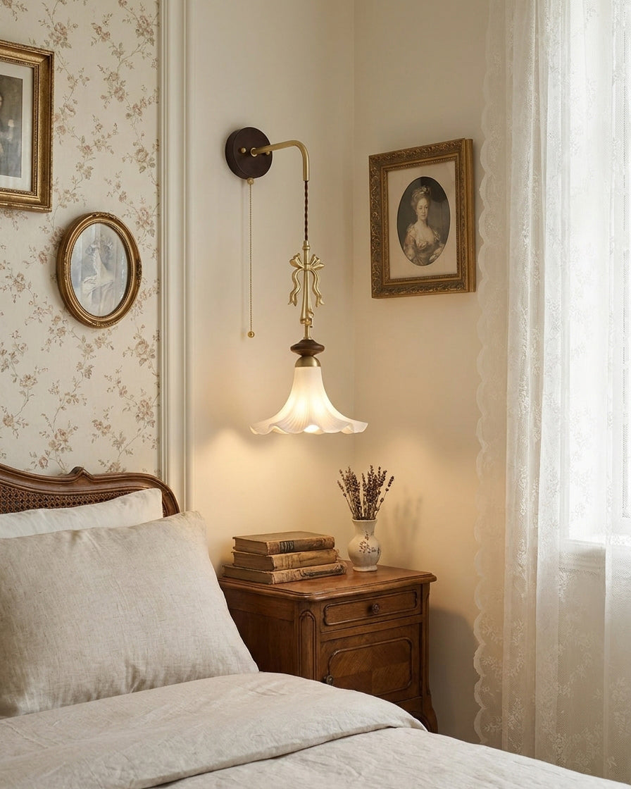 Lilac wandlamp