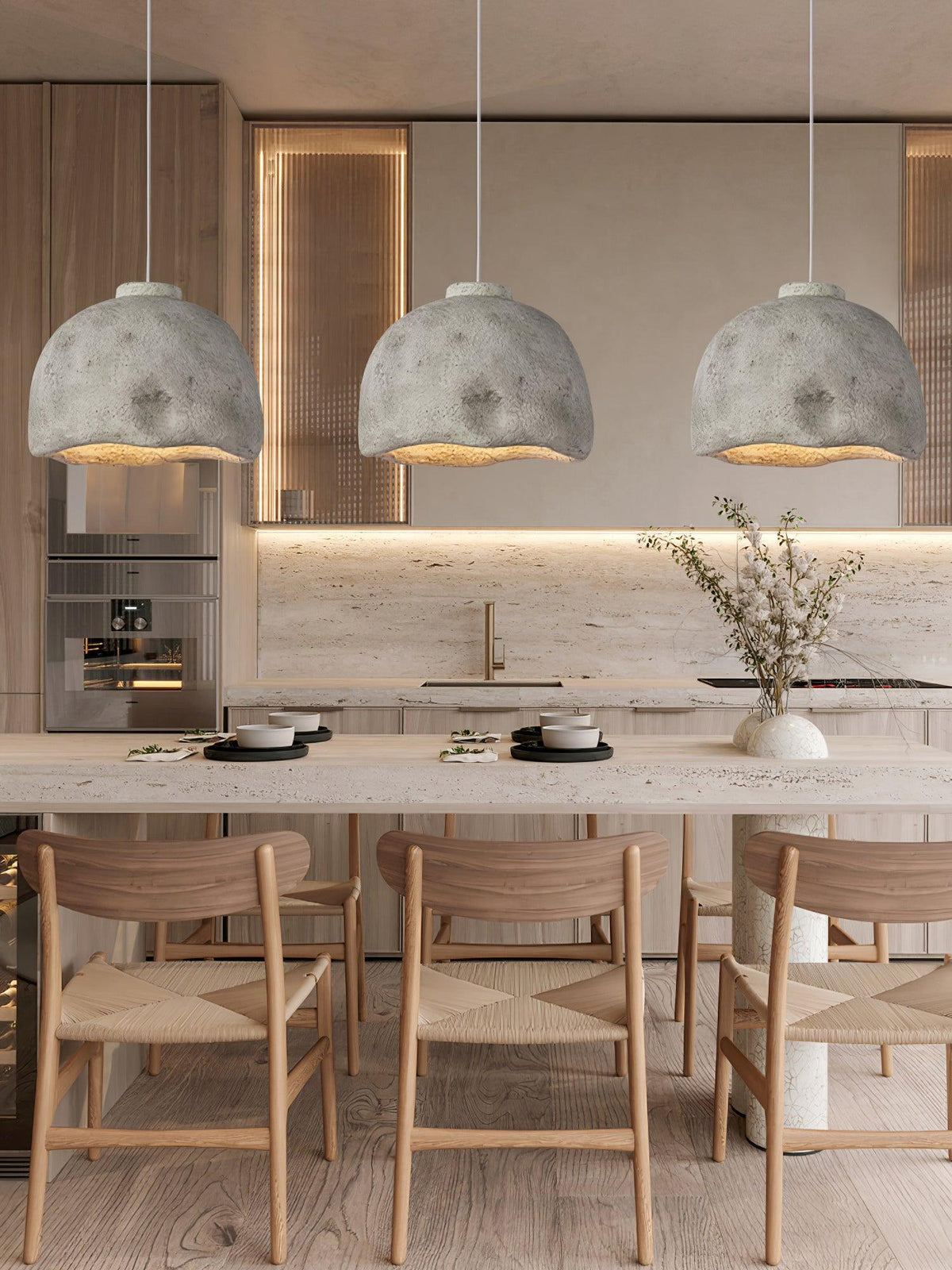 Dirixon Industriële hanglamp grijs en bruin