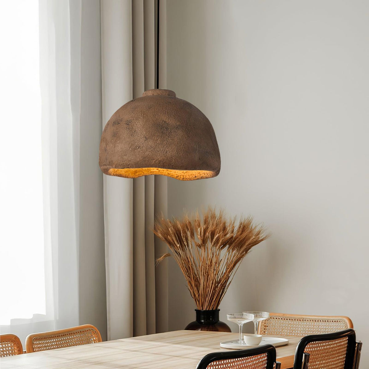 Dirixon Industriële hanglamp grijs en bruin