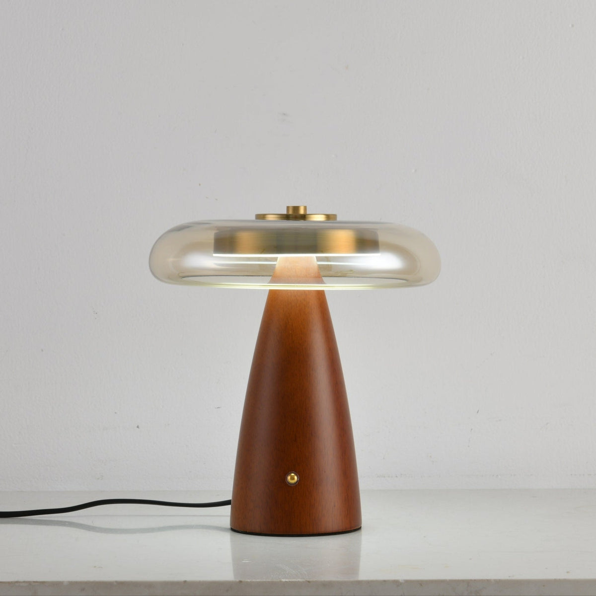 Mushroom Retro-glas tafellamp