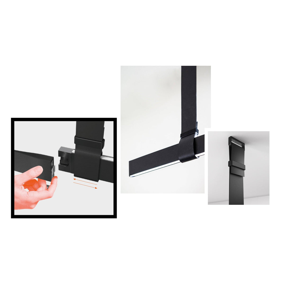 Zaleth Moderne hanglamp van leer