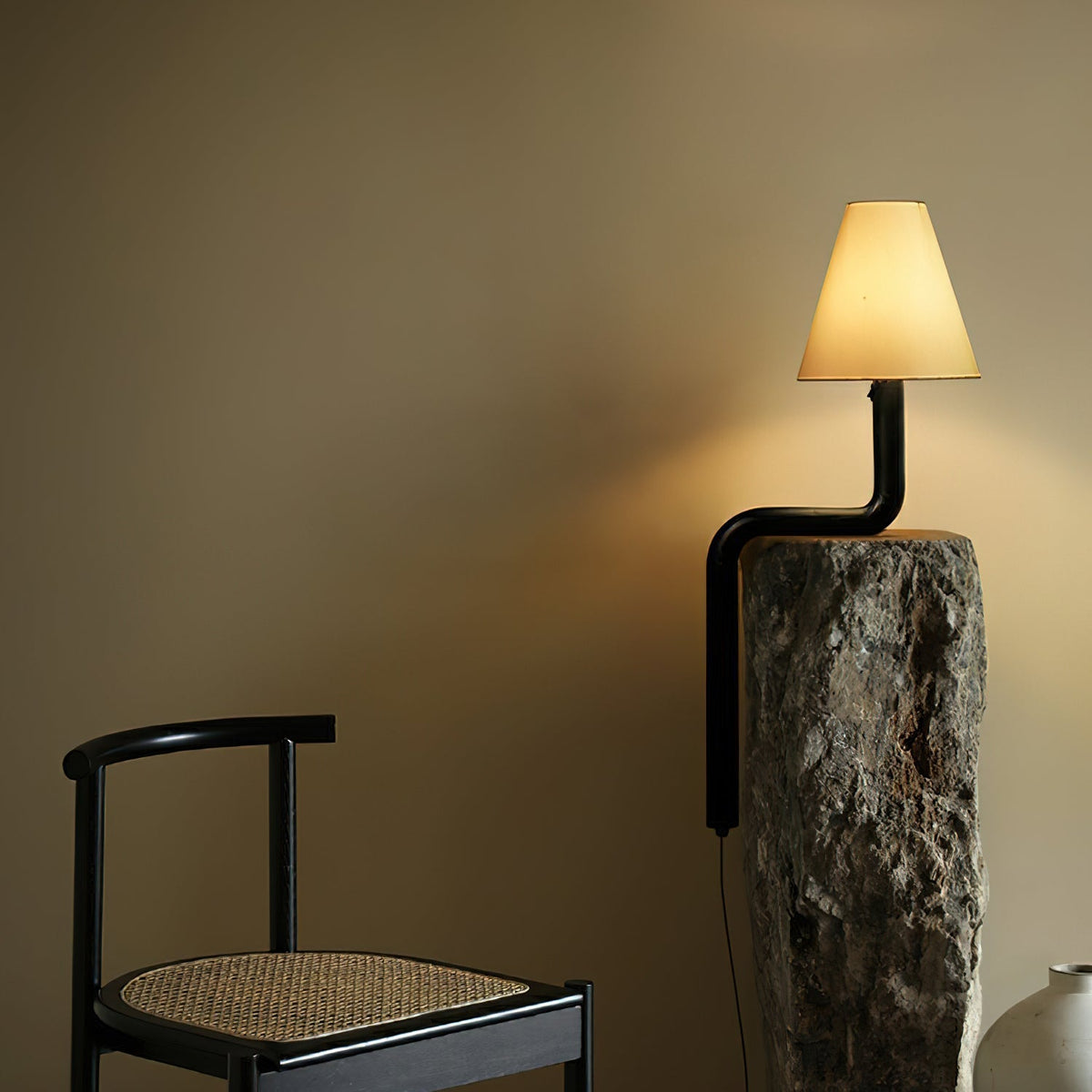 Syleielle Bend hout tafellamp