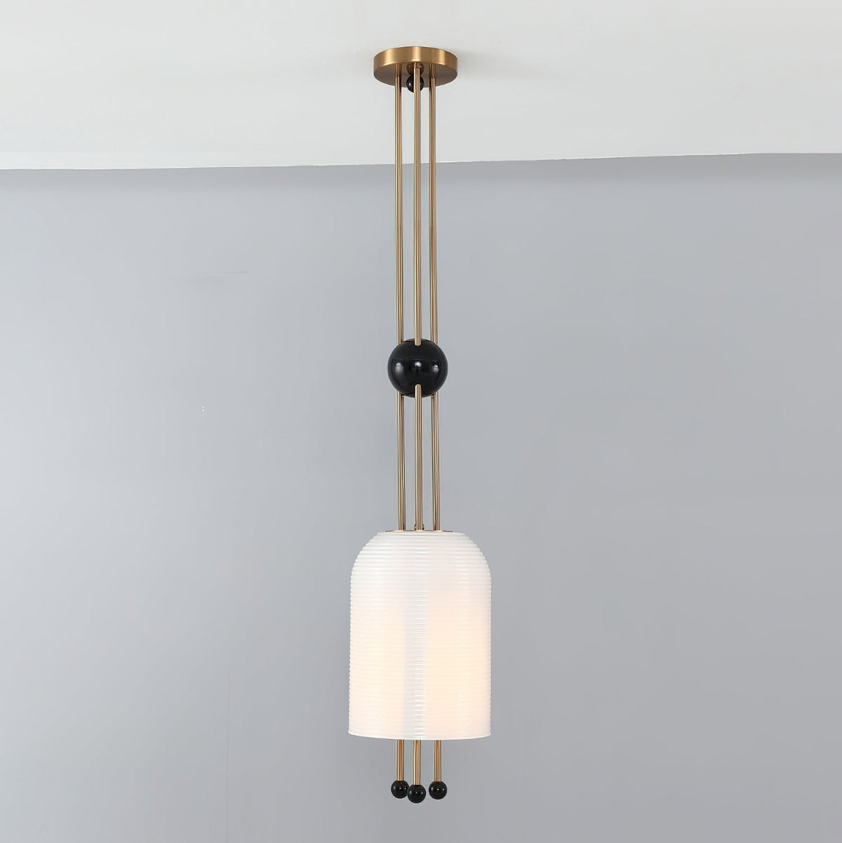Qir Traditionele Elegante hanglamp van glas