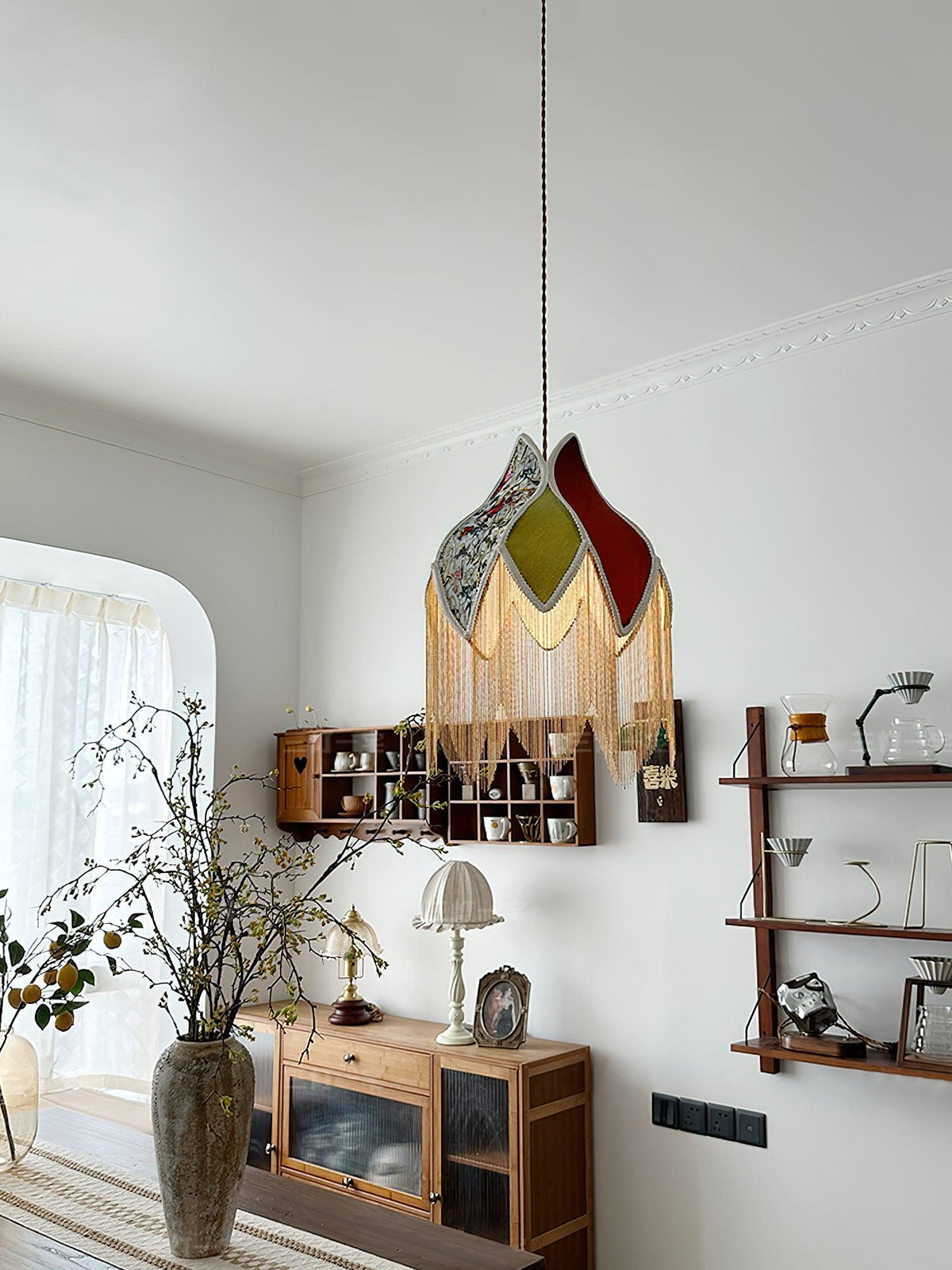 Yolvin unieke hanglamp met franjes