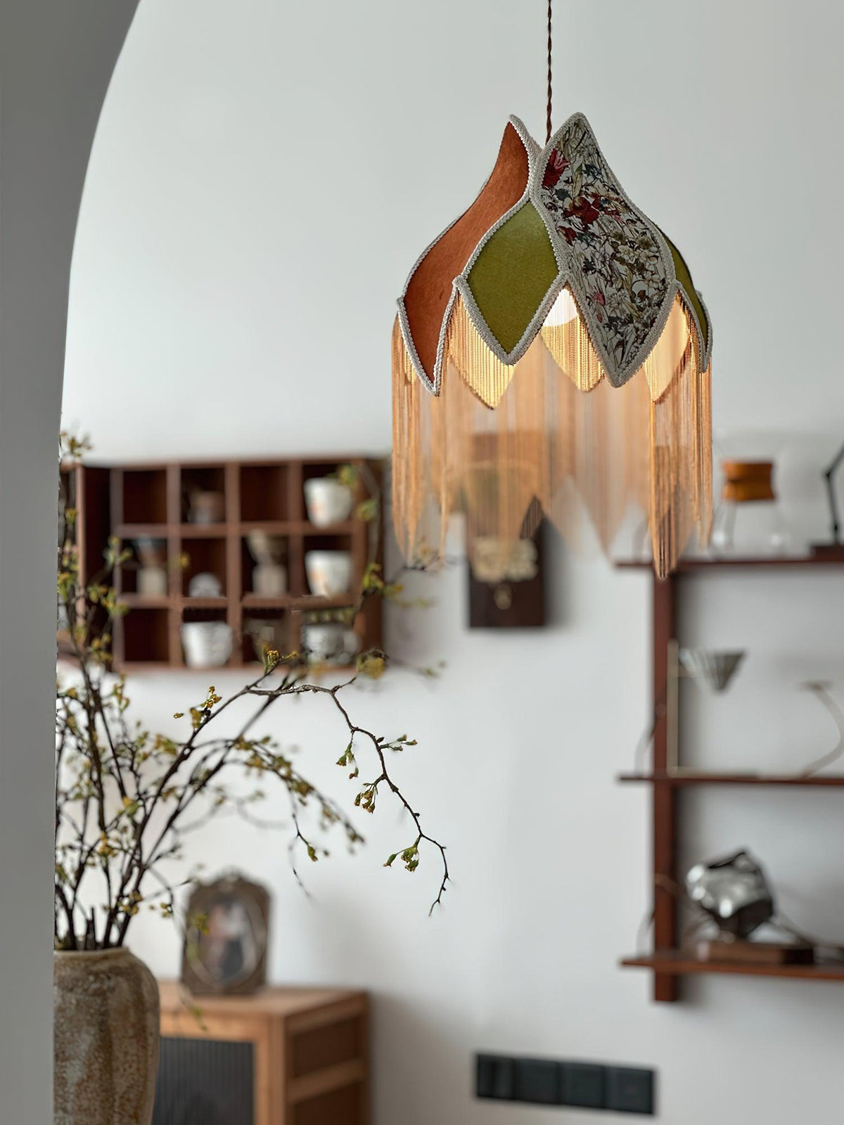 Yolvin unieke hanglamp met franjes
