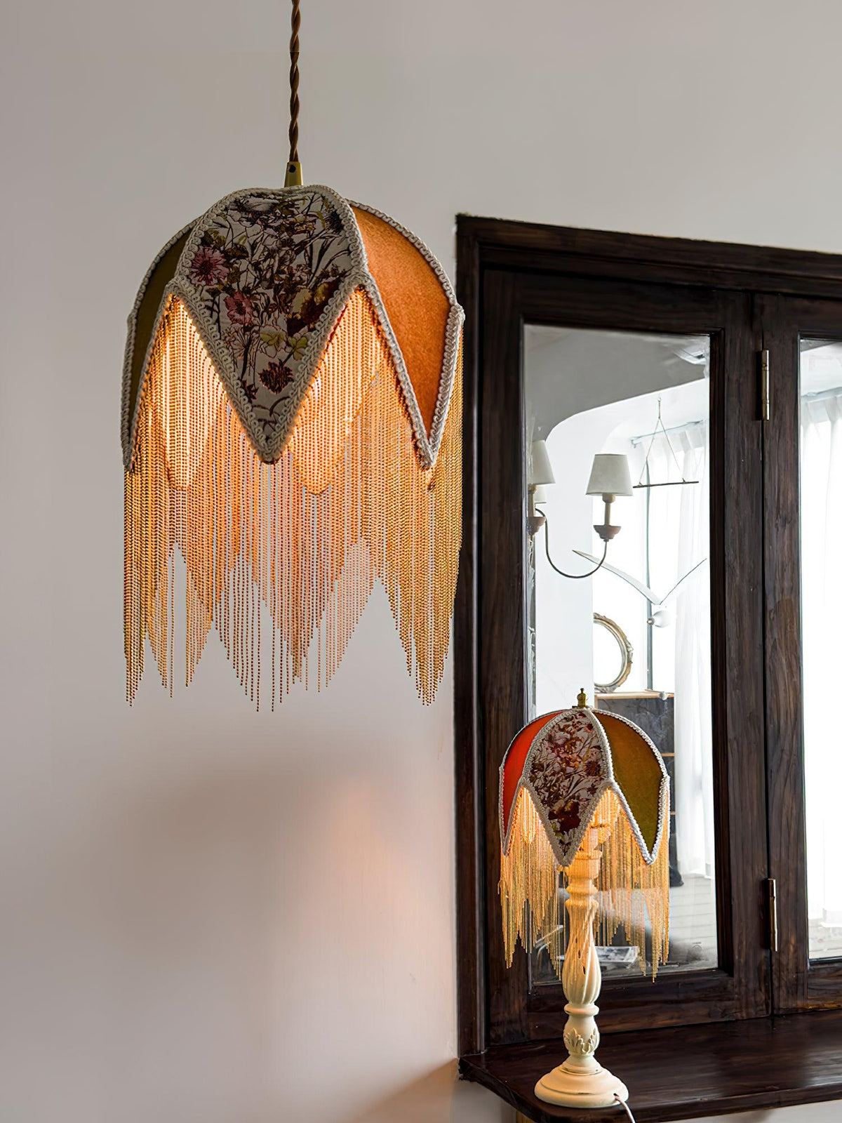 Yolvin unieke hanglamp met franjes