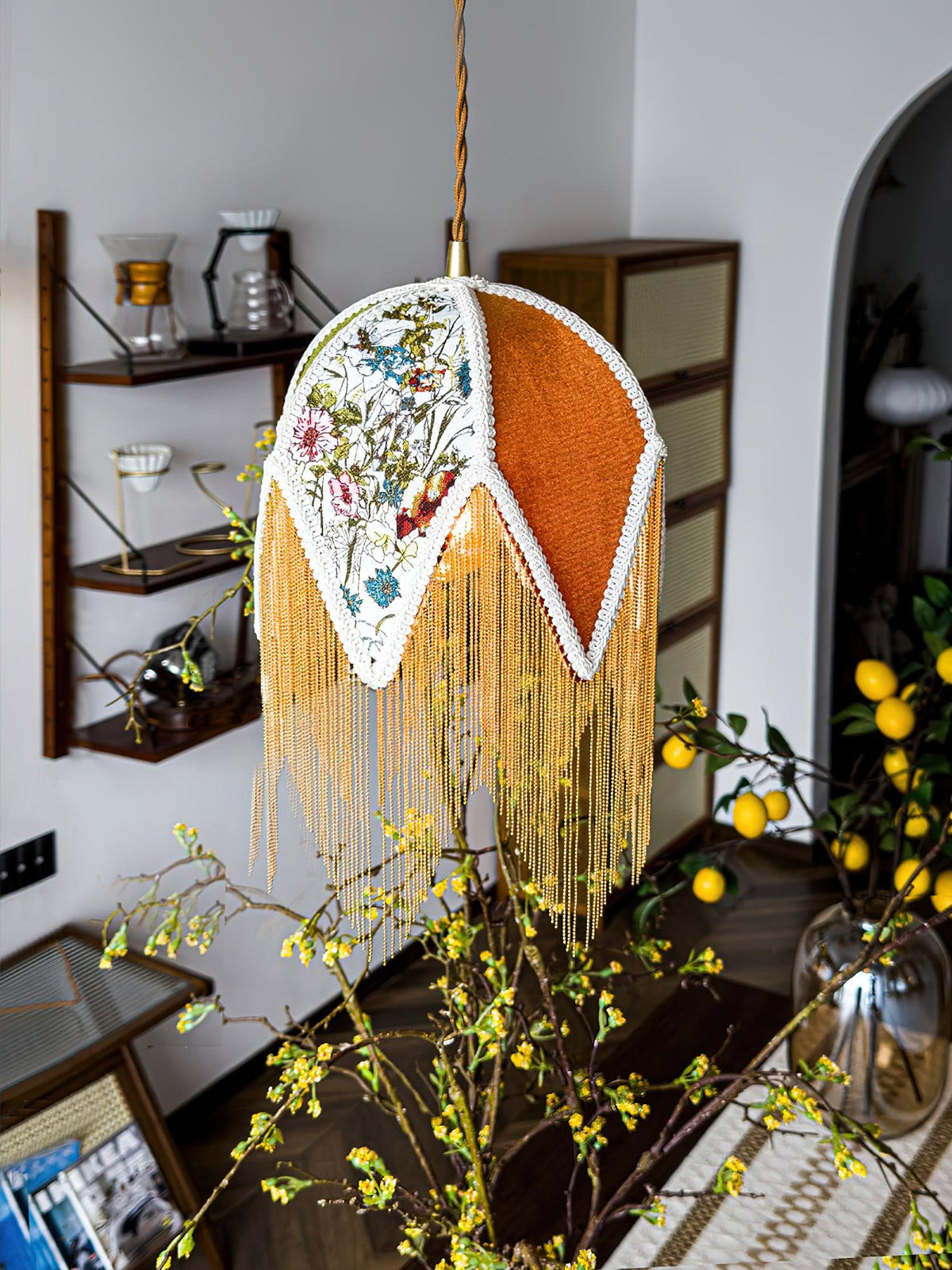Yolvin unieke hanglamp met franjes