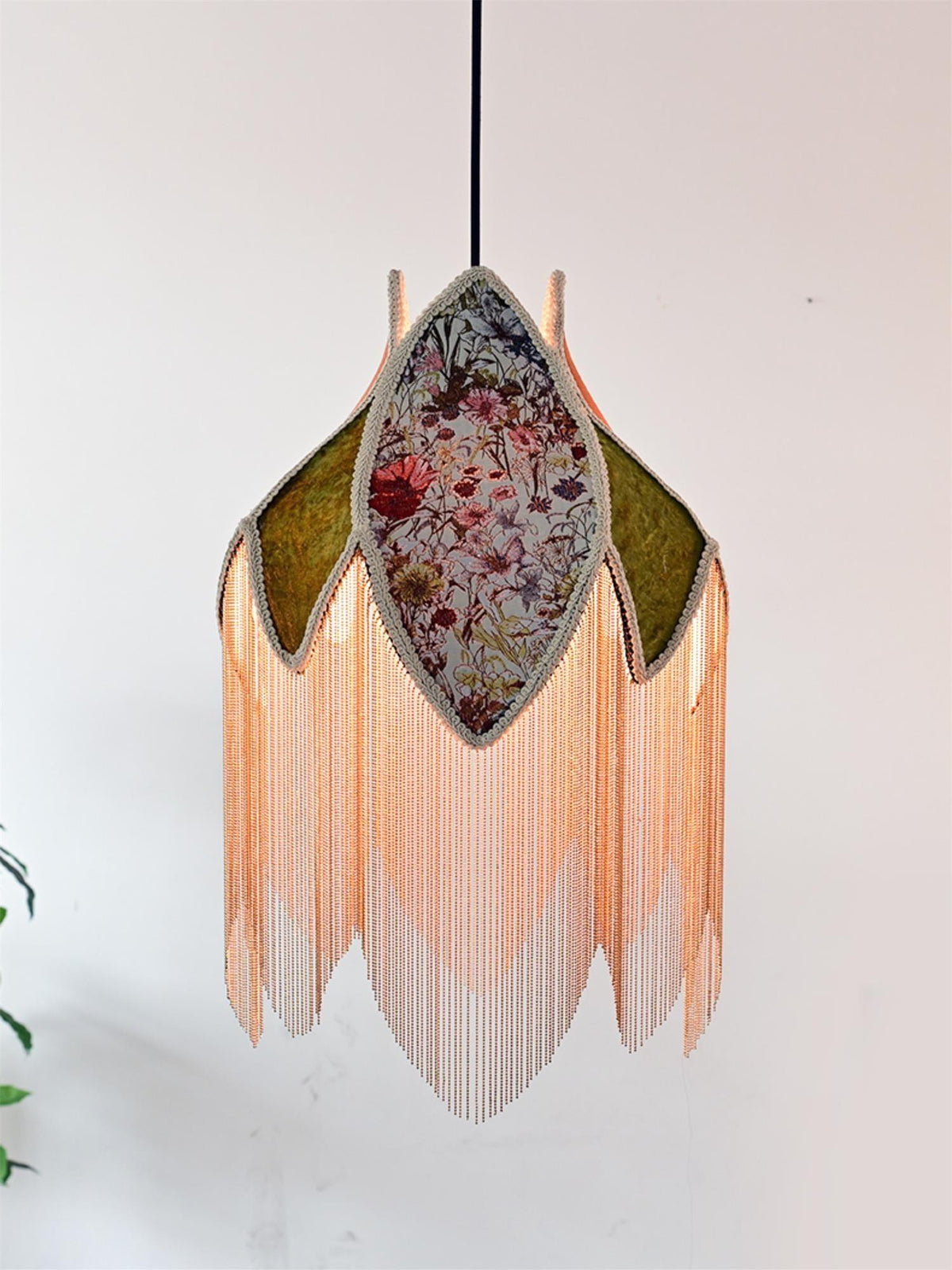 Yolvin unieke hanglamp met franjes
