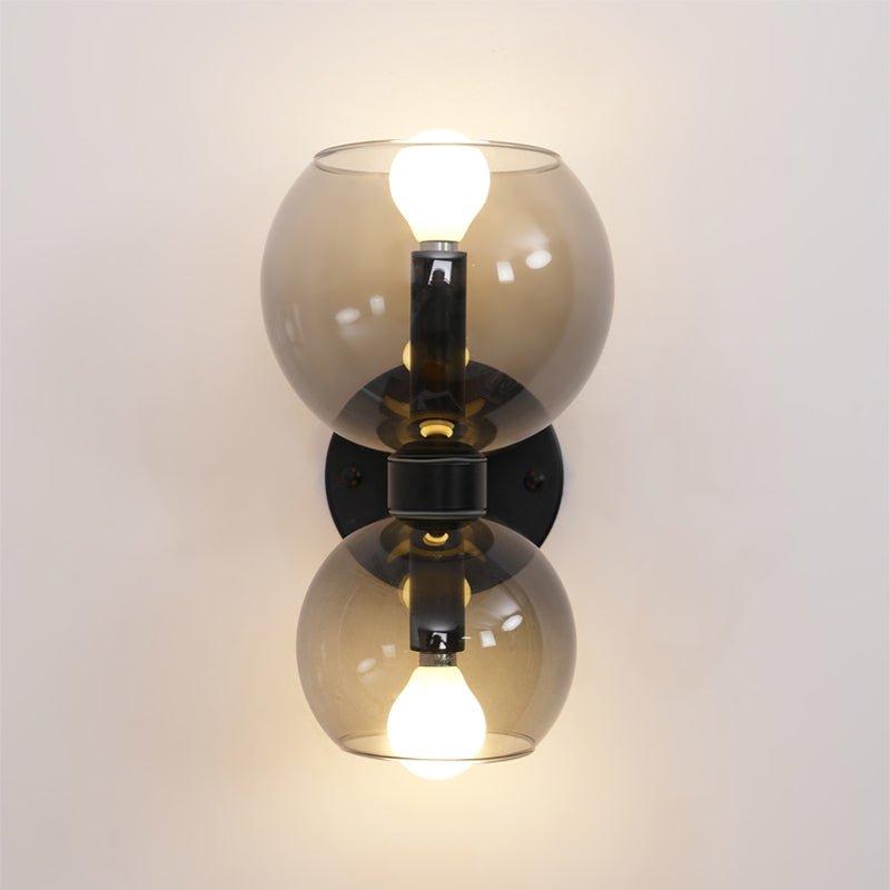 Avynion Moderne wandlamp van glas met Noordse kunst