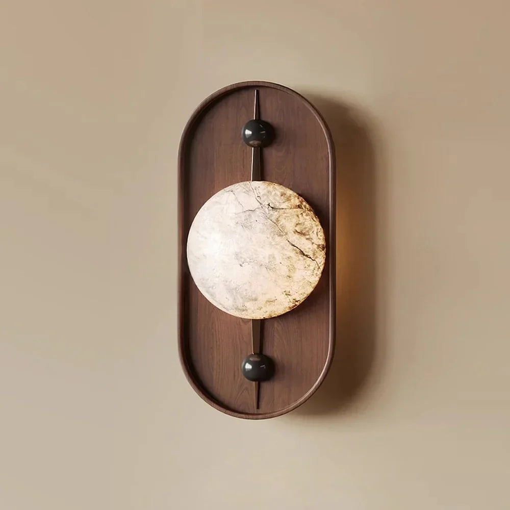 Muto Vintage Metaal Hars LED Wandlamp Slaapkamer Eetkamer
