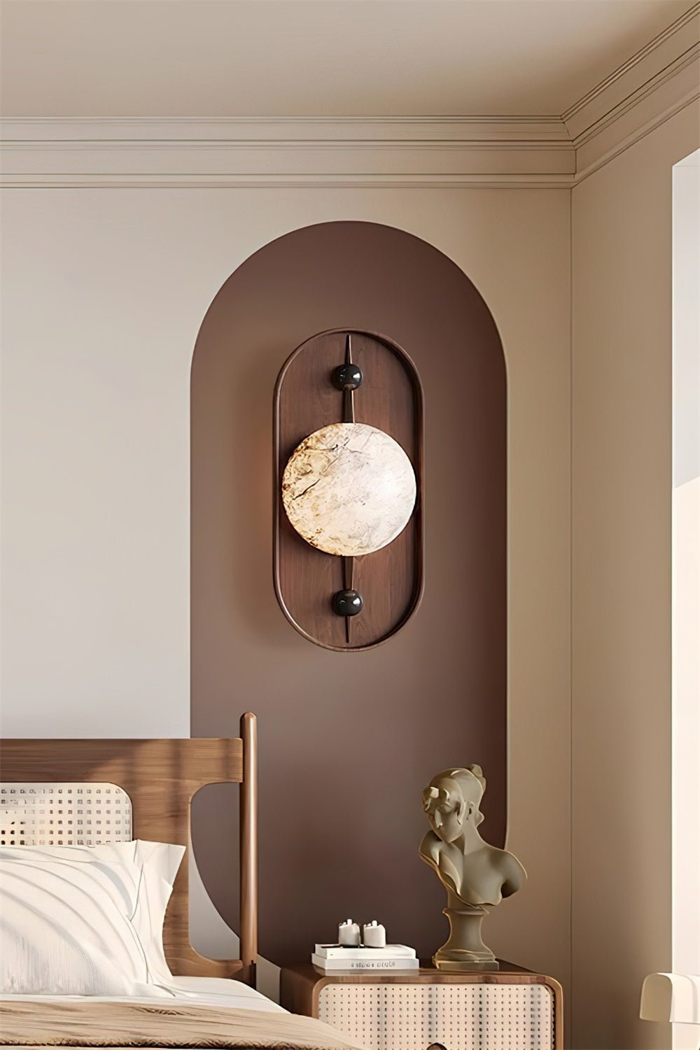 Bodhi albasten wandlamp