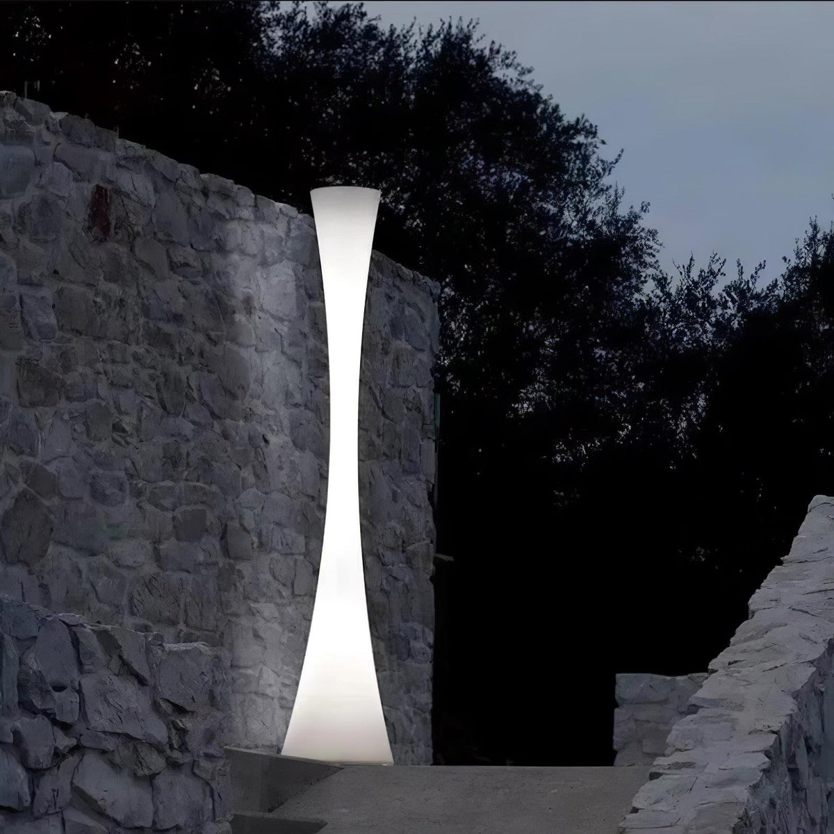 Orelanora vloerlamp wit modern
