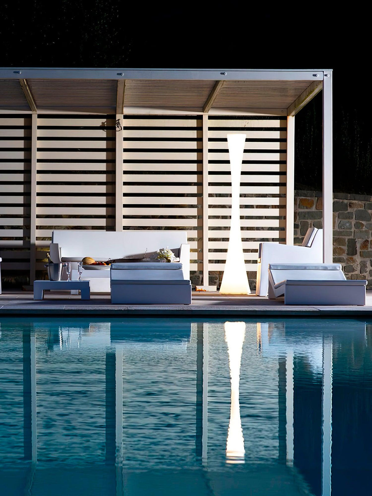 Orelanora vloerlamp wit modern