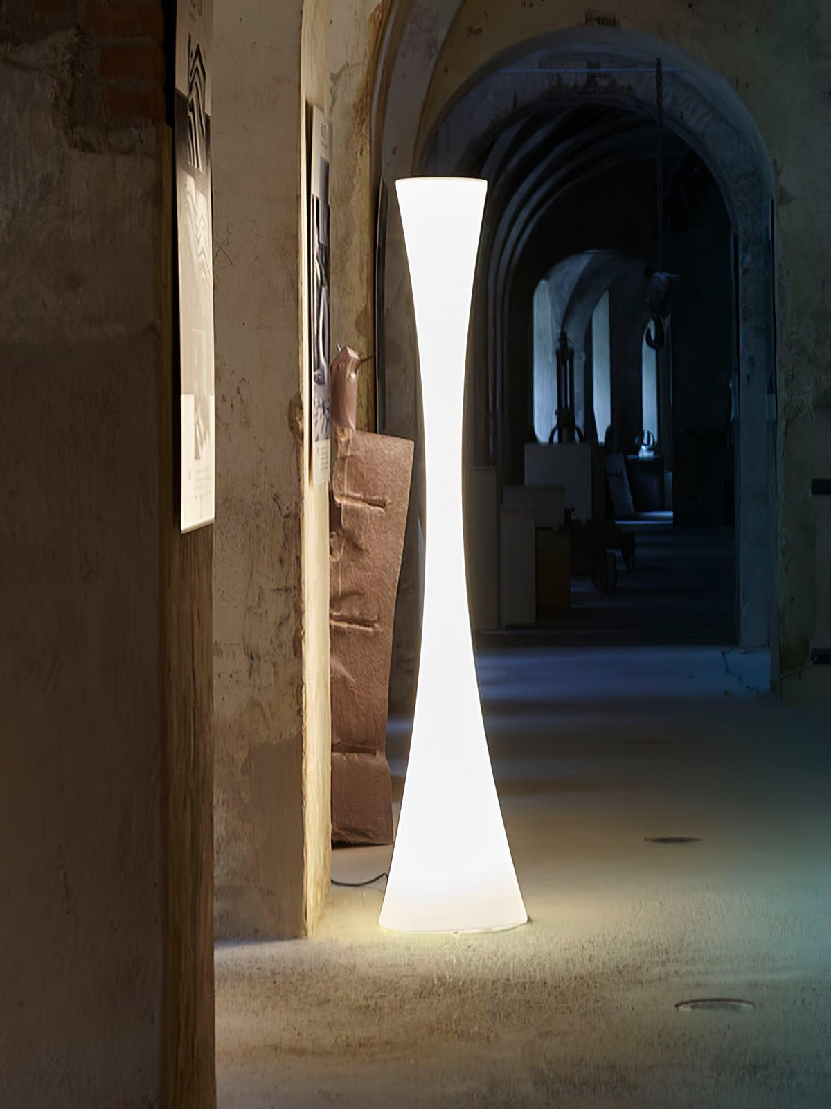 Orelanora vloerlamp wit modern