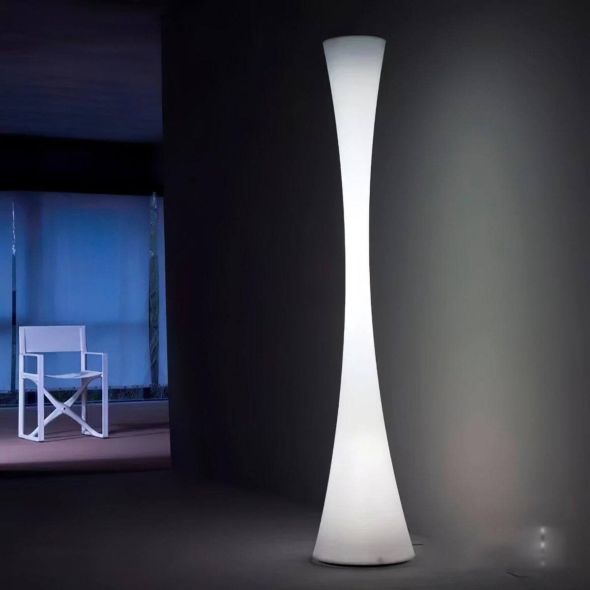 Orelanora vloerlamp wit modern