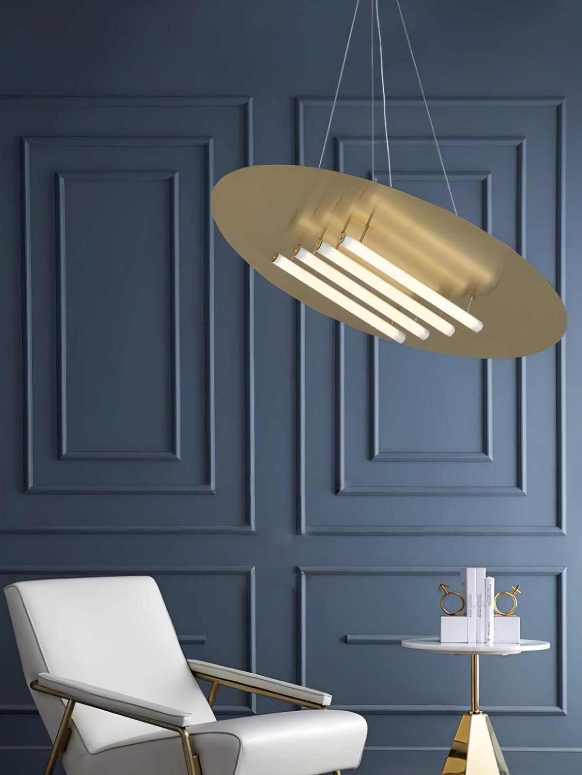 Mirueria moderne hanglamp in goudkleurige afwerking