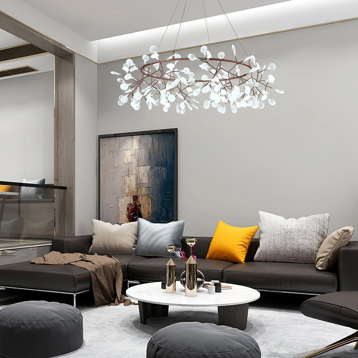 Dore kroonluchter Firefly Branch LED